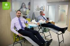 بنك القدس ينظم حملة للتبرع بالدم وبالتعاون مع بنك الدم الفلسطيني